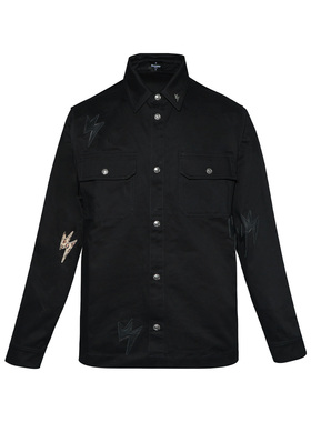 Amexnocap闪电牛2025FW 豹纹夹克外套美式轻奢复古高级男女同款