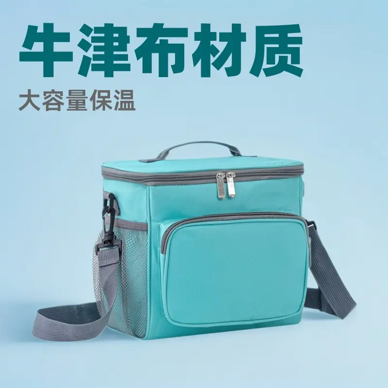 牛津布饭盒袋野餐便当包手提