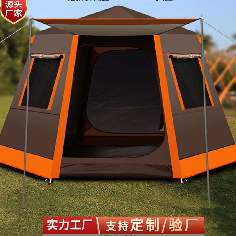 帐篷户外防暴雨3-4人露营58