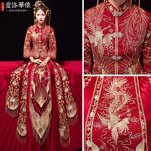 秀禾服新娘2020新款 礼服出阁服喜服秀和服嫁衣 春夏结婚敬酒服中式