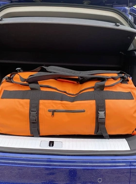 90L摩托车骑行大码驮包背包pvc户外边包登山运动包钓鱼工具收纳