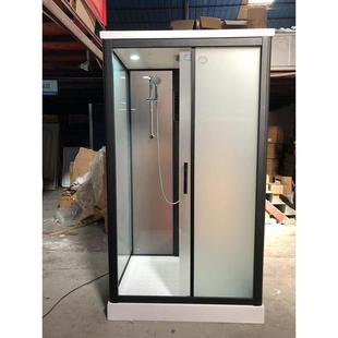 卫生间浴房移门玻璃洗澡房沐浴暖风浴房 家用整体淋浴房浴室一体式