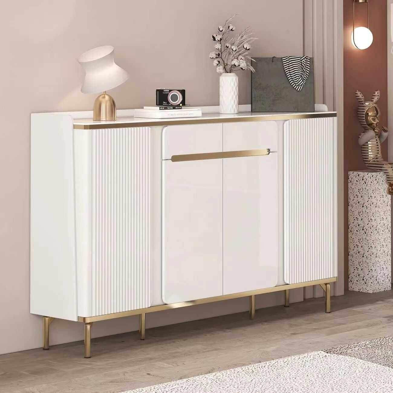 餐柜轻奢现代简约岩板台面客厅靠墙茶水柜大容量玄关过道收纳柜,住宅家具,餐边柜,淘宝优惠券,粉丝福利购,淘宝优惠卷