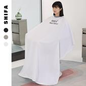 硅胶领理发店高档围布发廊专用发型师剪头发美发围裙白色网红潮