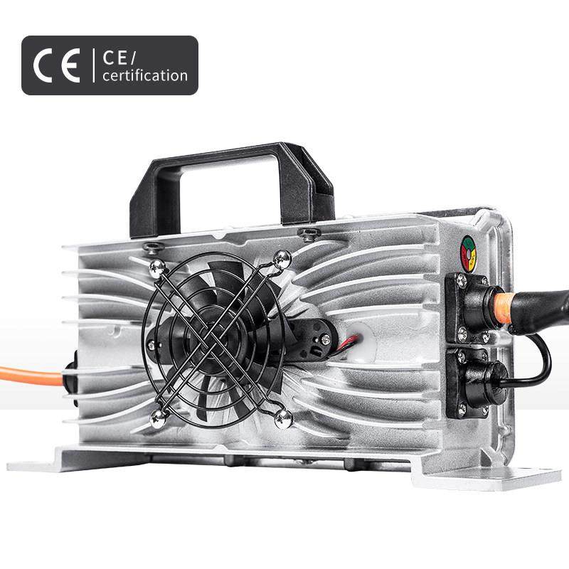 48v25a72V30A电动观光车充电器叉车铅酸电瓶扫地机智能堆高充电机