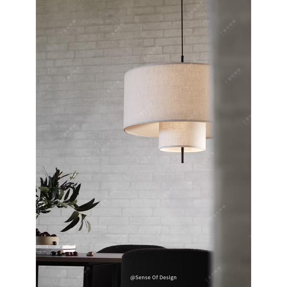 丫头的灯铺 丹麦Margin卧室吊灯设计师款法式中古简约餐厅客厅灯