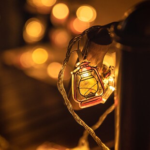 帐篷装饰灯防水LED小彩灯满天星灯串灯户外露营氛围灯带房间布置