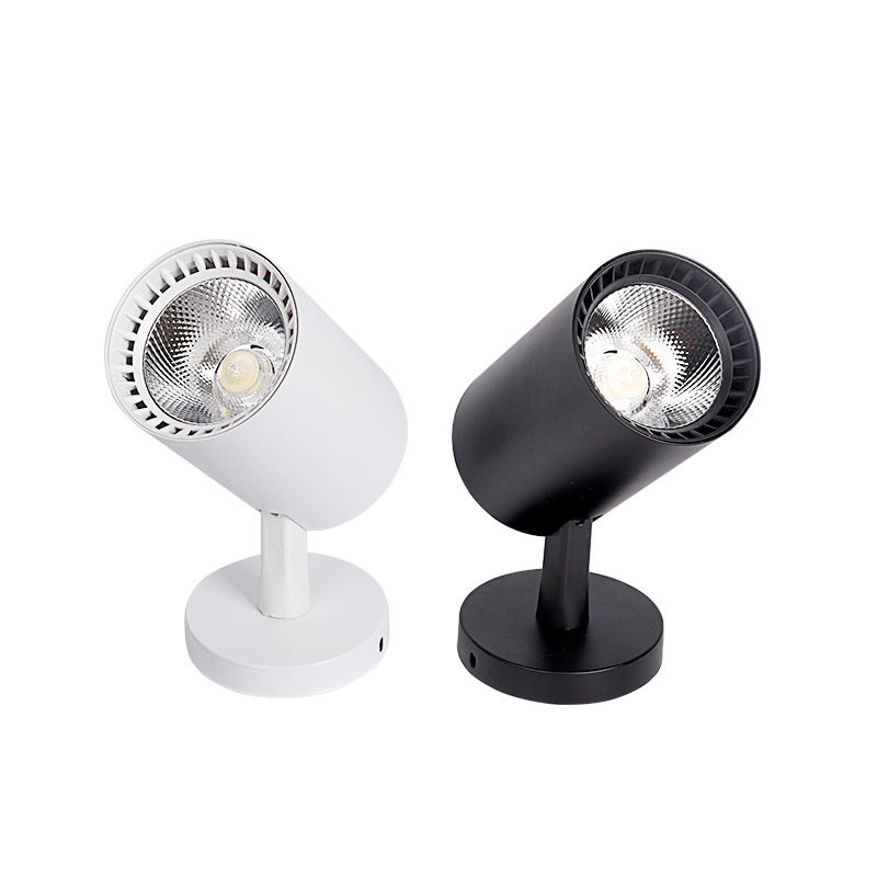 吸顶射灯led 明装服装店轨道灯cob明装导轨灯免钻孔家用12w18w30w,家装灯饰光源,明装射灯,淘宝优惠券,粉丝福利购,淘宝优惠卷