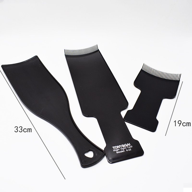 理发店绘画美发染色挑染板头发上色挑染DIY神器漂染色板烫染工具