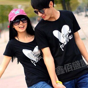 纯白色t恤男女宽松纯棉圆领短袖空白文化衫定制班服DIY手绘广告衫