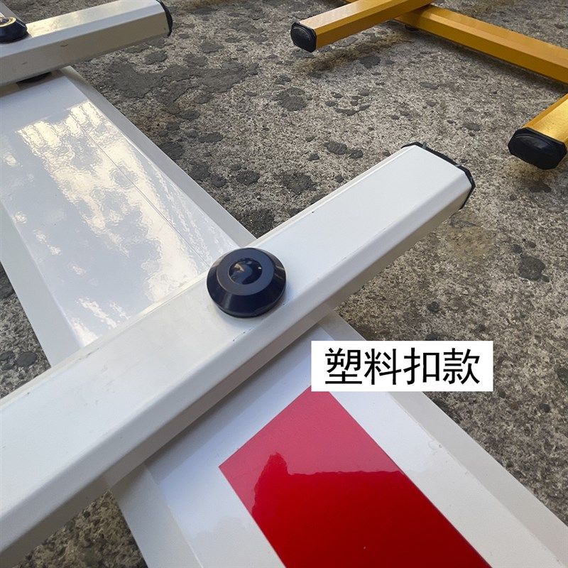 栅栏杆道闸栅栏杆八角红白挡车杆铝合金道闸栏杆小区大门栅栏闸杆