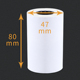 虎丘热敏纸80x50热收银纸80 50餐厅后厨80mm排队叫号机纸超市外卖
