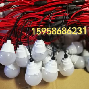 灯笼长廊婚礼灯笼泡低压美食节吸顶灯泡灯会风景区步行街灯笼墙防