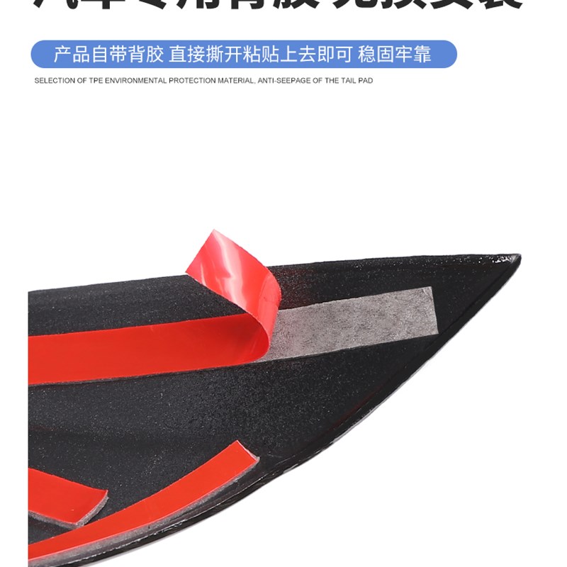 适用于17-21款欧蓝德改装碳纤纹/桃木纹前车门板装饰亮片贴件