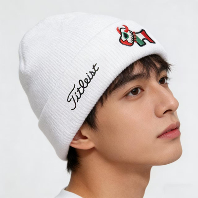 高尔夫秋冬针织帽保暖冬帽