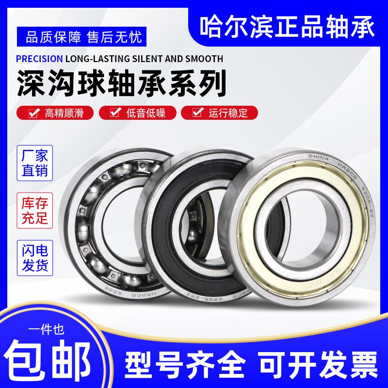 哈尔滨轴承6300 6301 6302 6303 6304 6305 6306 6307 2RS Z