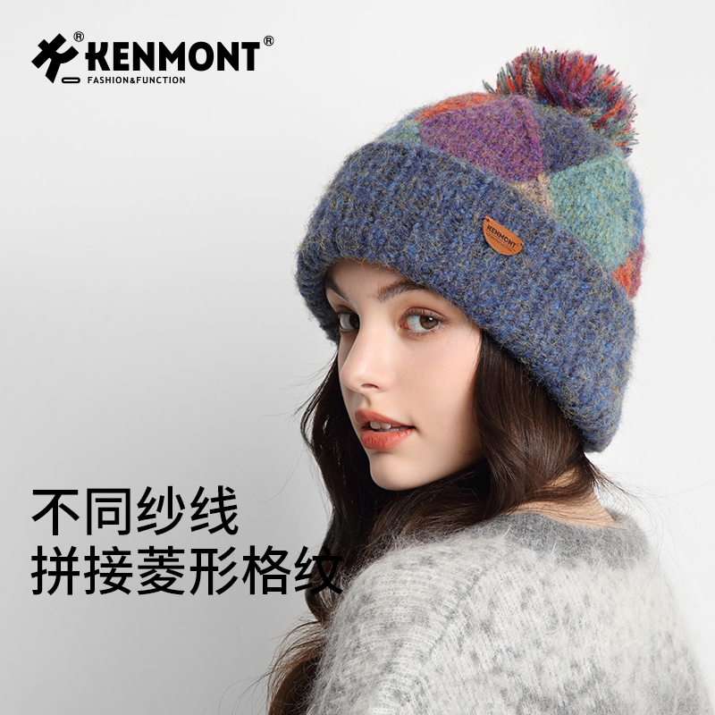 卡蒙冬季防寒保暖帽子女加绒休闲