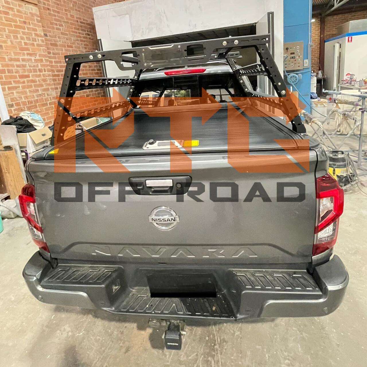 跨境Navara皮卡2024卷帘后盖尾门皮卡车后尾箱改装防水防尘