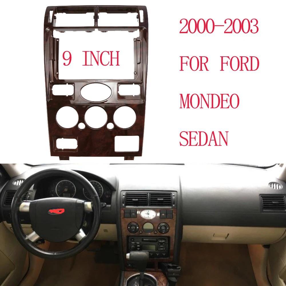 适用福特蒙迪欧2000-2003FORDMONDEOSEDAN安卓导航9寸百变面板