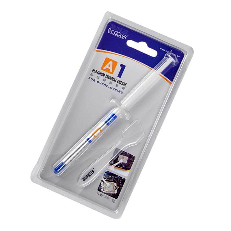 j8硅脂cpu纳米硅脂台式电脑1散热三A含银笔记本显卡超频导热膏g3