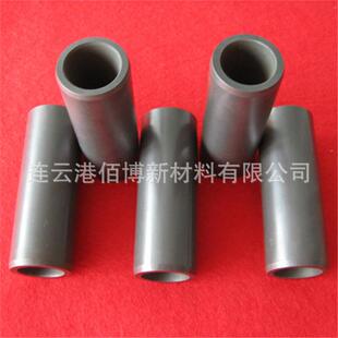 耐磨绝缘碳化硼陶瓷喷嘴耐高温喷砂机配件碳化硼管