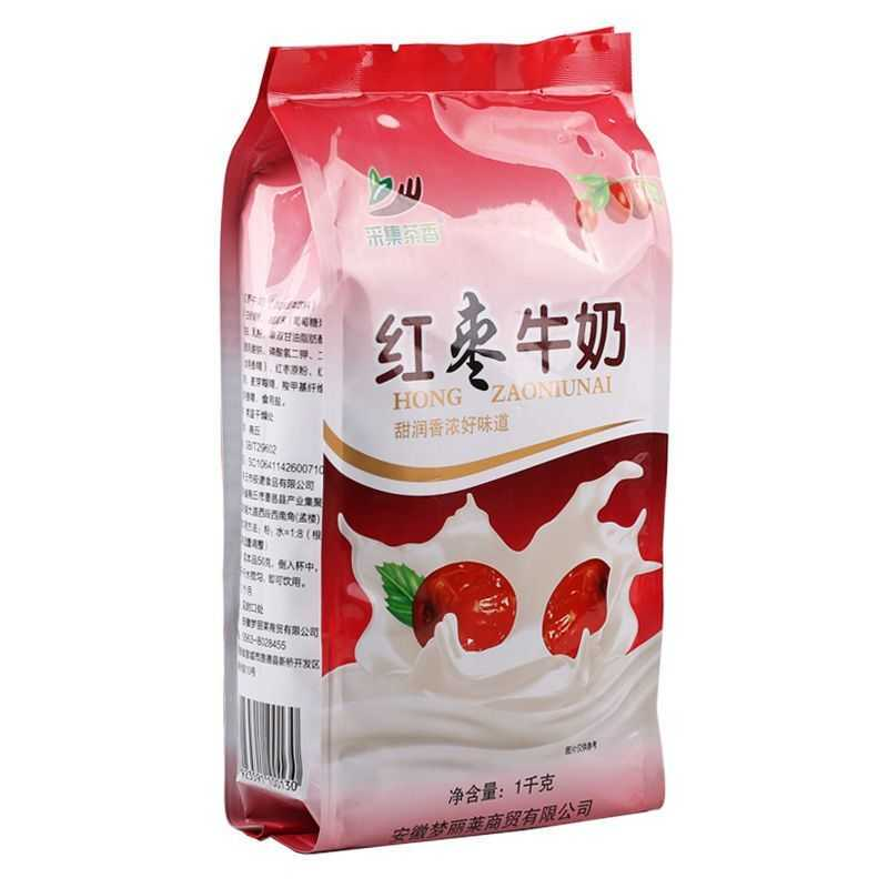 1000g袋装速溶红枣牛奶粉 即冲即饮 冬季热饮早餐奶餐饮商用原料