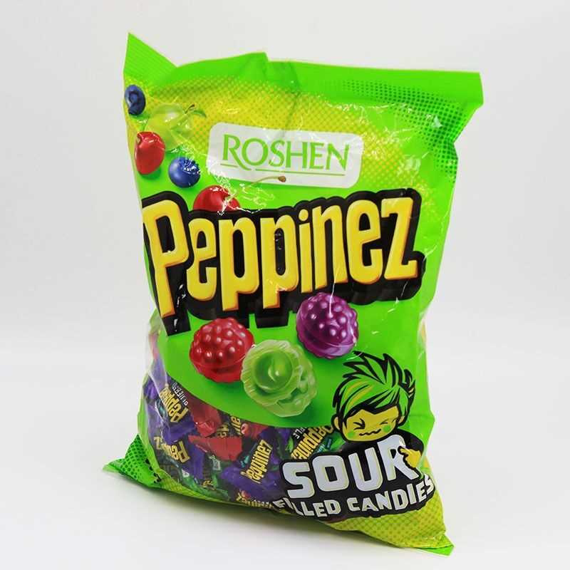 乌克兰进口如胜酸酸糖喜糖水果果汁混合夹心混合硬糖糖果学生混装