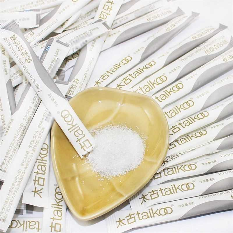 太古白砂糖5g*15条家用包装糖条咖啡伴侣方糖块奶块烘焙甜品糖包