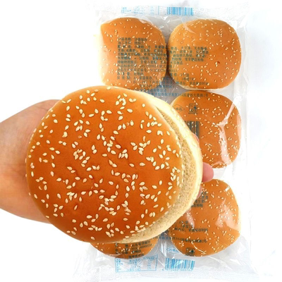 汉堡面包18个汉堡胚65克对汉堡面包胚圆形汉堡胚子商用汉堡胚