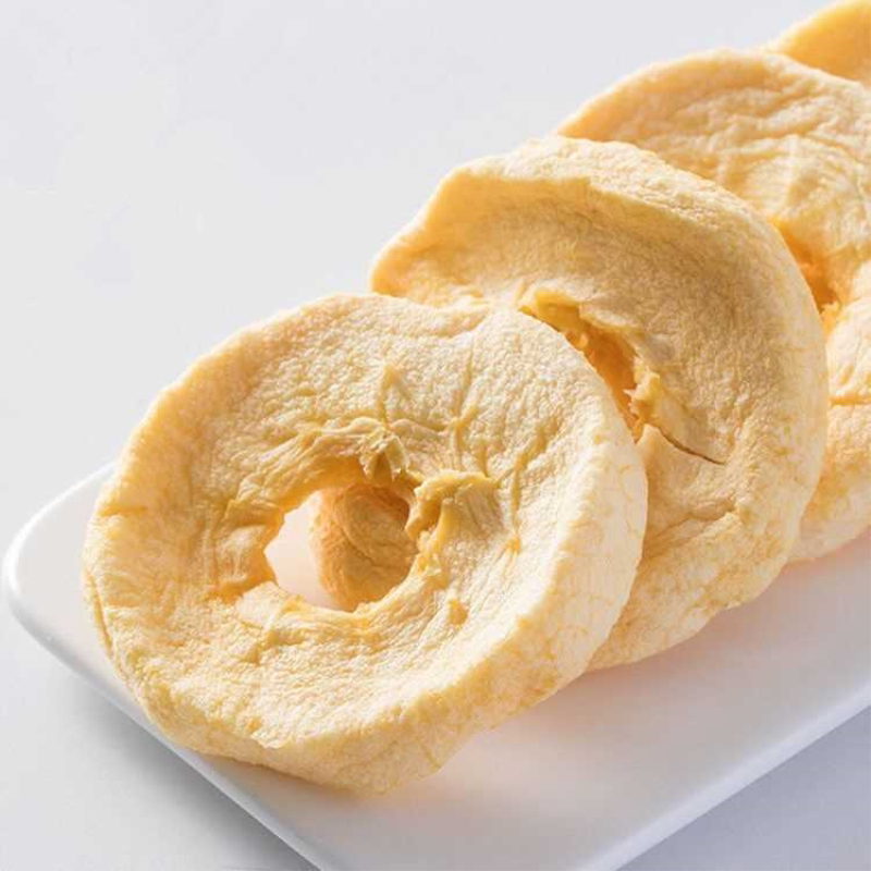 烟台栖霞松软苹果圈500g不加糖烤苹果鲜果脆不脆红富士苹果片250g