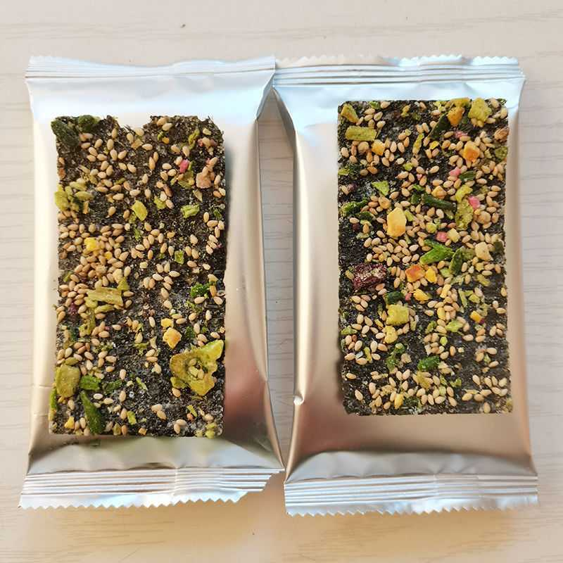 果蔬海苔脆海苔片儿童营养辅食休闲小零食网红海苔即食海苔脆片