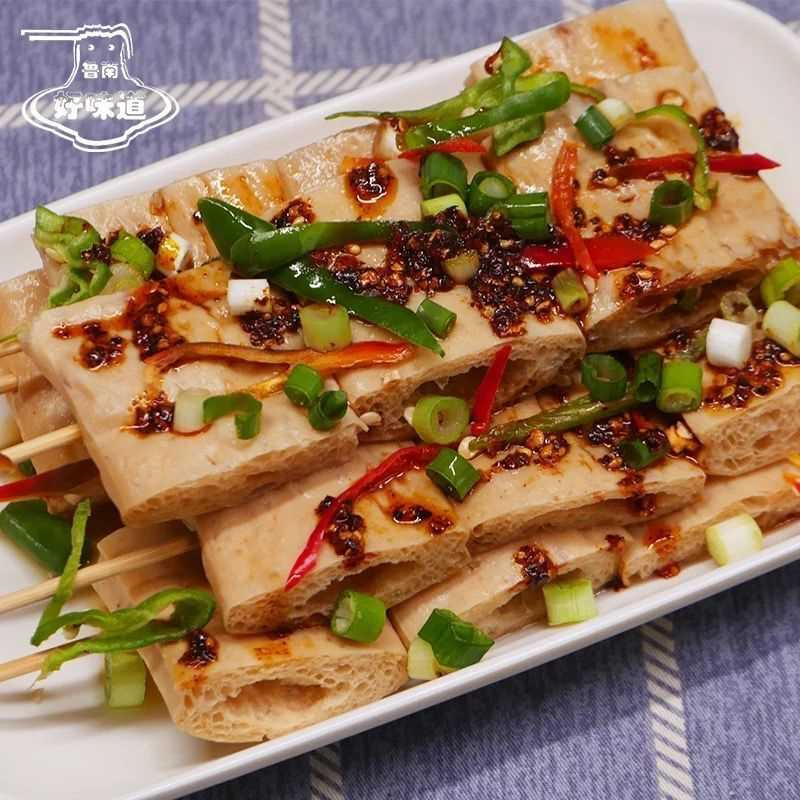豆腐串 豆干串豆皮串100串包邮豆制品 豆干串干货火锅麻辣烫烧烤