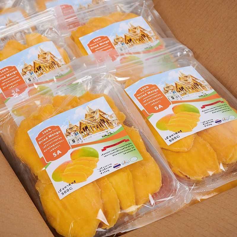 【净重原味】泰国芒果干果脯厚切无干燥剂净重纯天然儿童孕妇零食