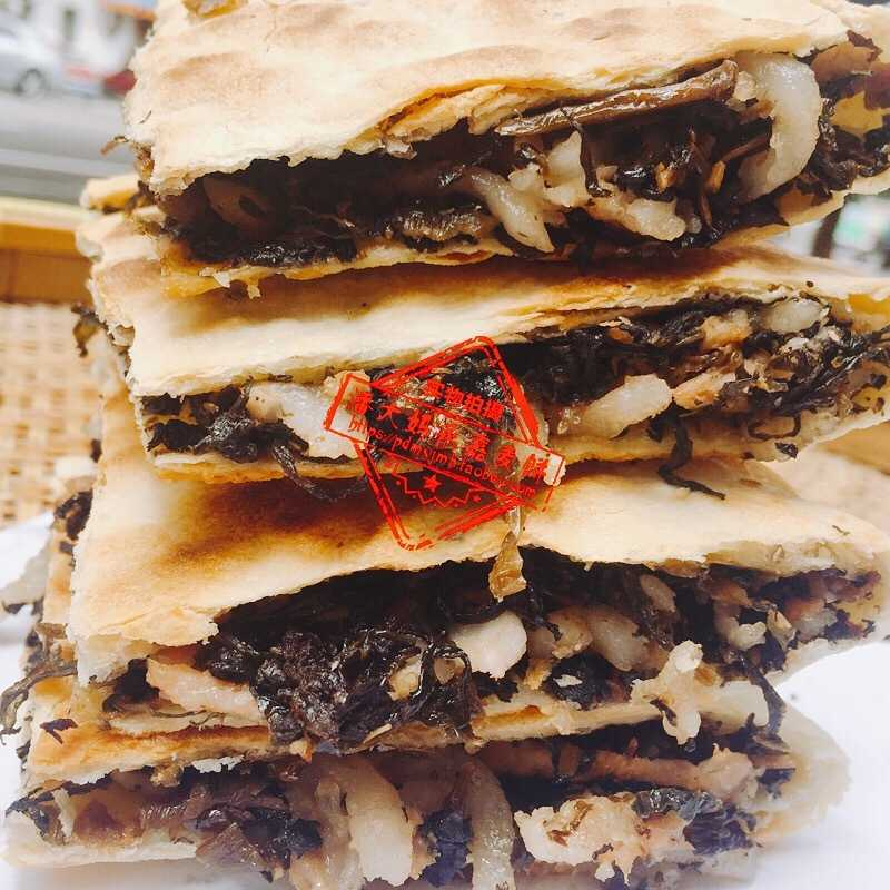 温州麦饼 正宗温州特产纯手工制做梅菜干精肉全瘦肉麦饼