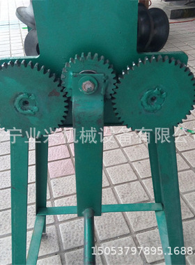 手动方管圆管折弯机 SWG-38型手摇弯管机 带方管圆管模具X20