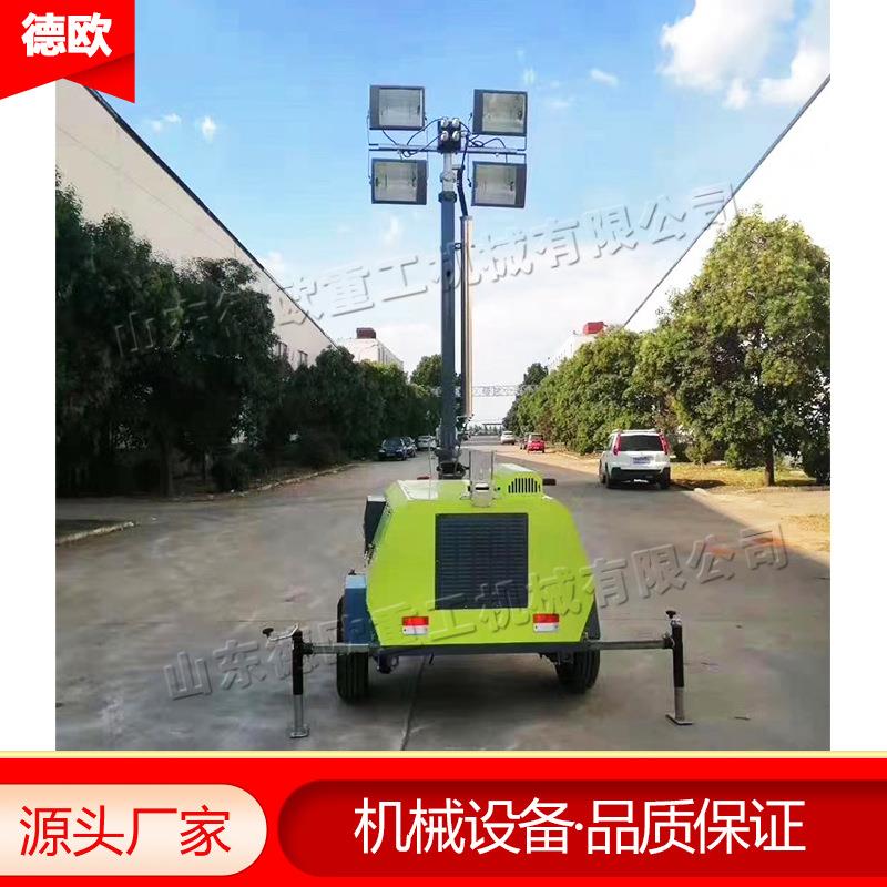 建筑工地工程施工照明车 户外夜晚施工照明车 移动升降式照明车
