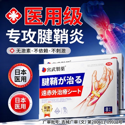 【日本科技】3天根冶腱鞘炎