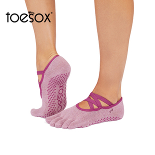 toesox瑜伽袜专业防滑袜普拉提袜子五指袜运动袜 绑带系列新款