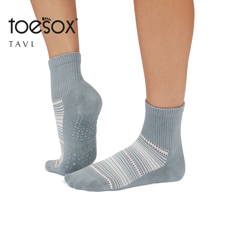 toesoxtavi联名中帮瑜伽袜防滑