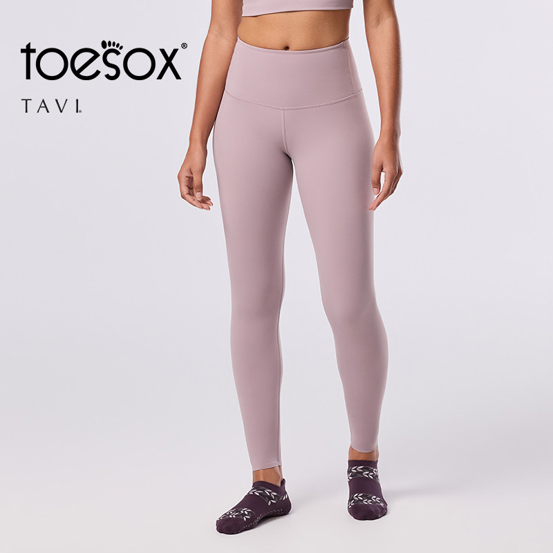 toesox tavi联名款运动瑜伽裤长裤健身裤弹力提臀紧身显瘦打底裤