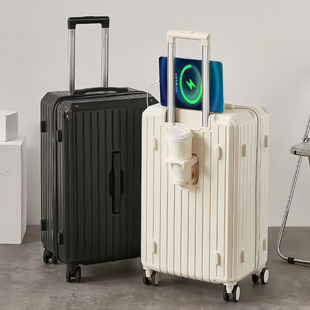 官方正品小米铝行李箱万向轮20寸密码箱多功能拉杆箱登机旅行箱24