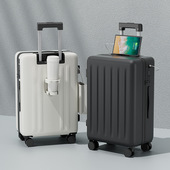 官方旗舰店小米铝行李箱拉杆箱24寸登机箱大容量密码 静音旅行箱26
