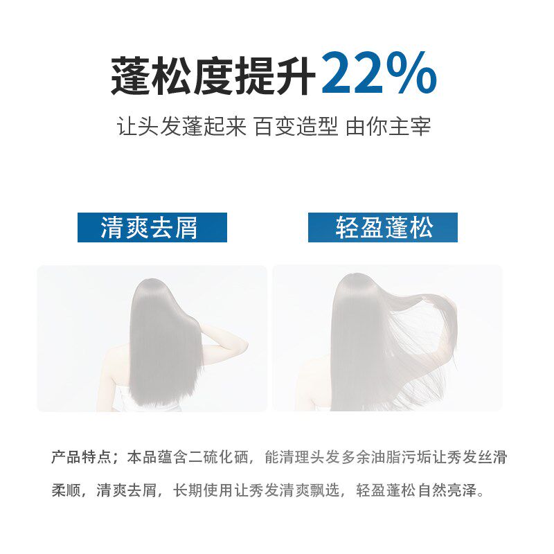 众赢天竺佰草二硫化硒去屑洗发露控油除螨洗头发水清爽蓬松柔顺剂