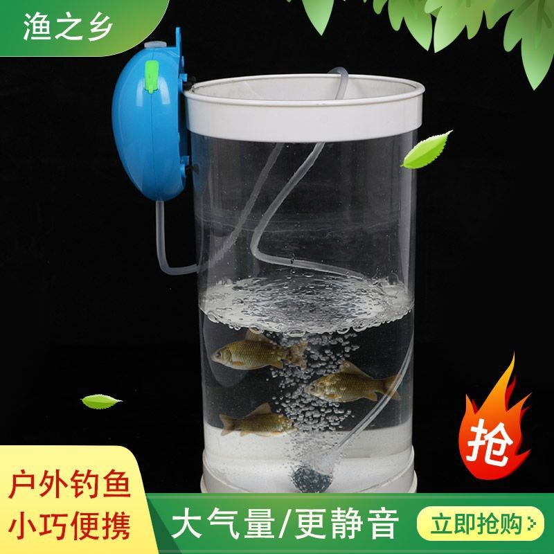 户外钓鱼充电增氧泵锂电池大功率移动鱼缸小型氧气泵鱼桶氧气泵