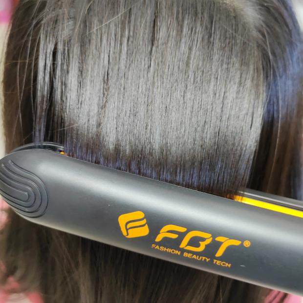fbt弧形夹卷发棒男士专用直卷两用直板夹蓬松烫头发电夹板化妆师
