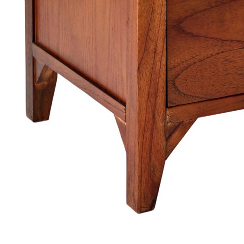 实木复古收纳柜餐边柜厨房操作台中古柜整装碗柜橱柜展示柜储物柜