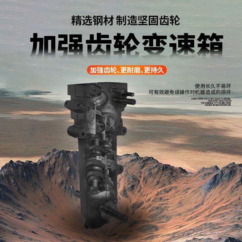 新型农用微耕机小型家用旋耕机起垄除草开沟松翻土耕地机柴油汽油