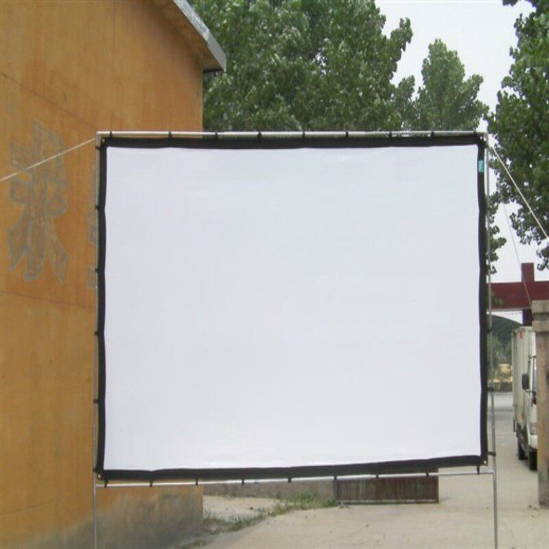 电影幕布/流动幕布/简易散幕/下乡放电影幕布/100寸150寸300寸
