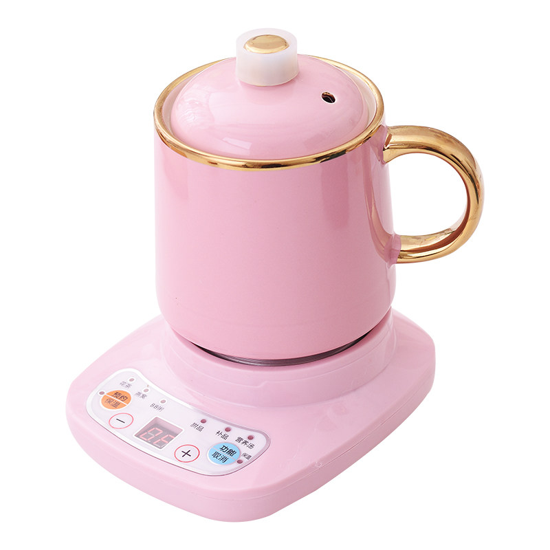 多功能养生杯办公室花茶杯迷你煲粥杯全自动电炖杯便携电热煲汤杯
