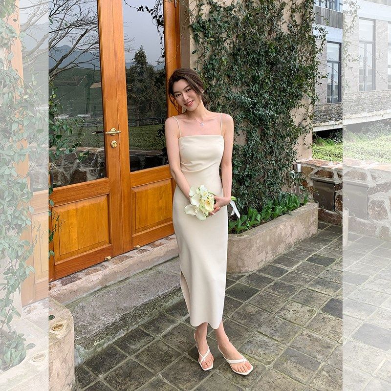 法式性感连衣裙2023新款女夏修身气质中长款内搭吊带裙高级感裙子,女装/女士精品,连衣裙,淘宝优惠券,粉丝福利购,淘宝优惠卷